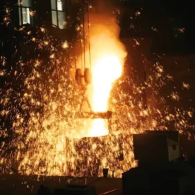 Pump casting step